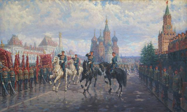 Богаткин С.Н. Парад Победы. 1947 Богаткин С.Н. Парад Победы. 1947